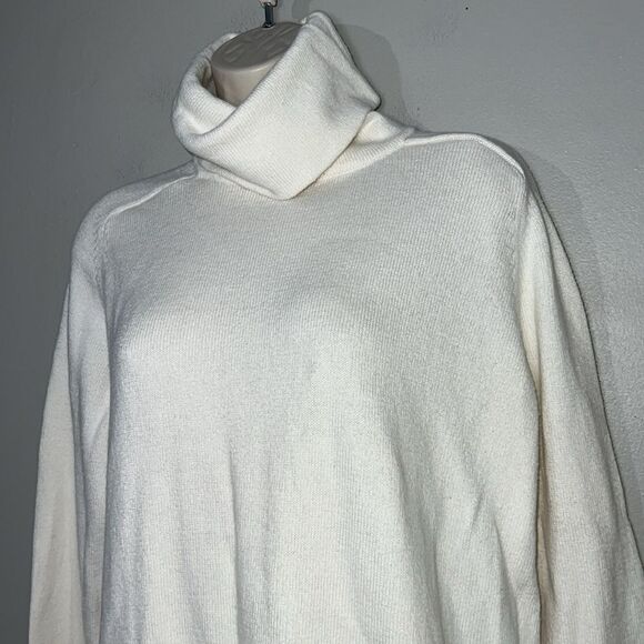 Lands End Womens Sweater Wool Blend - Picture 6 of 9